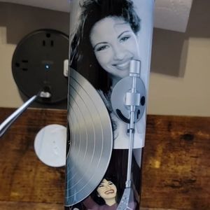 Selena record tumbler